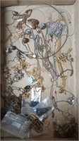 Chain necklaces, chains of various material