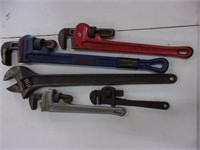 Assorted Vise Grips and Wrenches