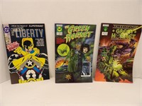Lot of 3 Misc Comics - Green Hornet, Agent Liberty