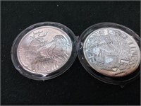 2 1 oz silver rounds two times your money
