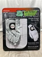 Signature Medium Left Hand Golf Gloves (Open