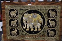 LARGE ELEPHANT TAPESTRY