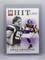 Chad Greenway 2012 Donruss Elite Insert /999