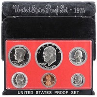 1975 United States Mint Proof Set 6 coins