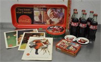 Lot of Coke collectibles, see pics