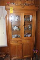 antique oak kitchen cupboard