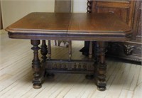 Henri II Style Oak Table.