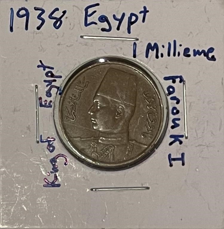 Eqypt 1938 Millieme