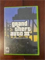 XBOX GRAND THEFT AUTO III VIDEO GAME