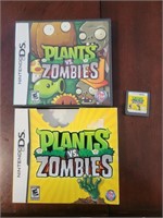 NINTENDO DS PLANTS VS ZOMBIES VIDEO GAME