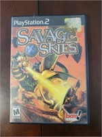 PLAYSTATION 2 SAVAGE SKIES VIDEO GAME