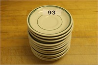 Set of twelve saucers