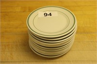 Set of twelve dessert plates