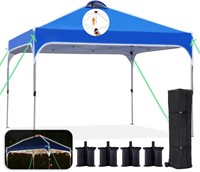 $130  Quictent 10x10 Pop up Canopy Tent, Blue