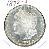 1878-S Morgan Silver Dollar