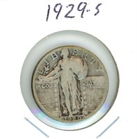 1929-S Standing Liberty Silver Quarter