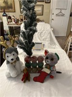 Christmas decor.  tree is 30” T