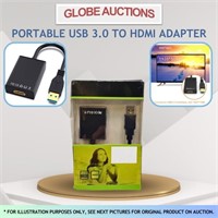 PORTABLE USB 3.0 TO HDMI ADAPTER