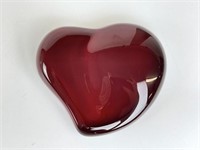 Tiffany & Co. Red Crystal Heart