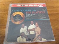 Disque vinyle des Platters golden hits