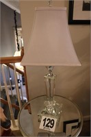 29" Tall Crystal Lamp with Shade (R6)