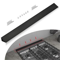 Slide in Range Rear Filler Kit Black  Universal