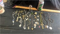 Religious costume jewelry