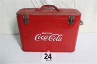Vintage Metal Coca-Cola Airline Cooler(R1)