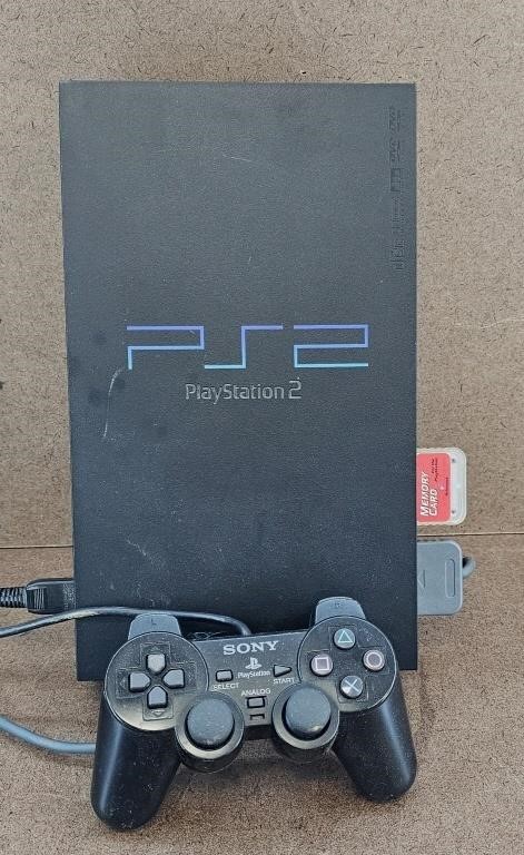 Playstation 2 - PS2 Game System w/ Memory Card