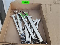 Brand new MASTERCRAFT SAE combo wrench set