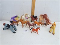 12 Toy Horses