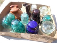 Vintage Glass Insulators