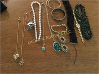 assorted jewelry necklaces bracelets more