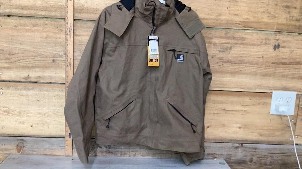 New Carhartt waterproof jacket size med- regular
