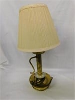 Brass small table lamp