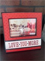 Love you more new frame 4x6