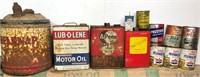 Vintage Oil Cans