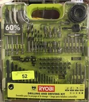 RYOBI DRILLING AND DRIVING SET