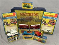 7 Boxed Matchbox Early Superfast Vehicles, Plus