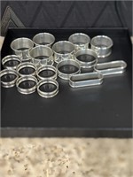 Antique Sterling Silver Napkin Rings