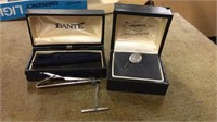 Trubrite sterling silver & Dante tie clip