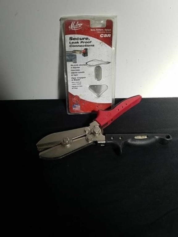 Malco pipe crimper five blade