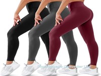 Sz S 3 Pack Leggings for Women High Waisted No See