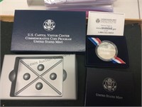 US Capitol Visitor Center 1 oz silver coin