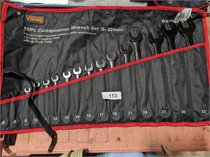 Valley 16pc Combination Wrench Set