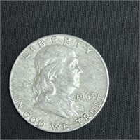 1963 Franklin Silver Half Dollar