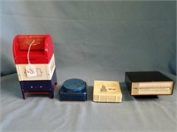 Lot Of 4 Vintage Coin Banks