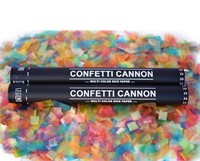 NEW $36 (18") 2-Pack Confetti Cannons