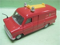 Vintage Dinky Toys Ford Transit Van Fire Service