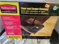 NEW Rubbermaid Floor & Carpet Sweeper
